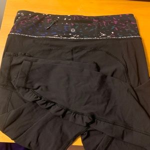 Lululemon mid rise leggings
